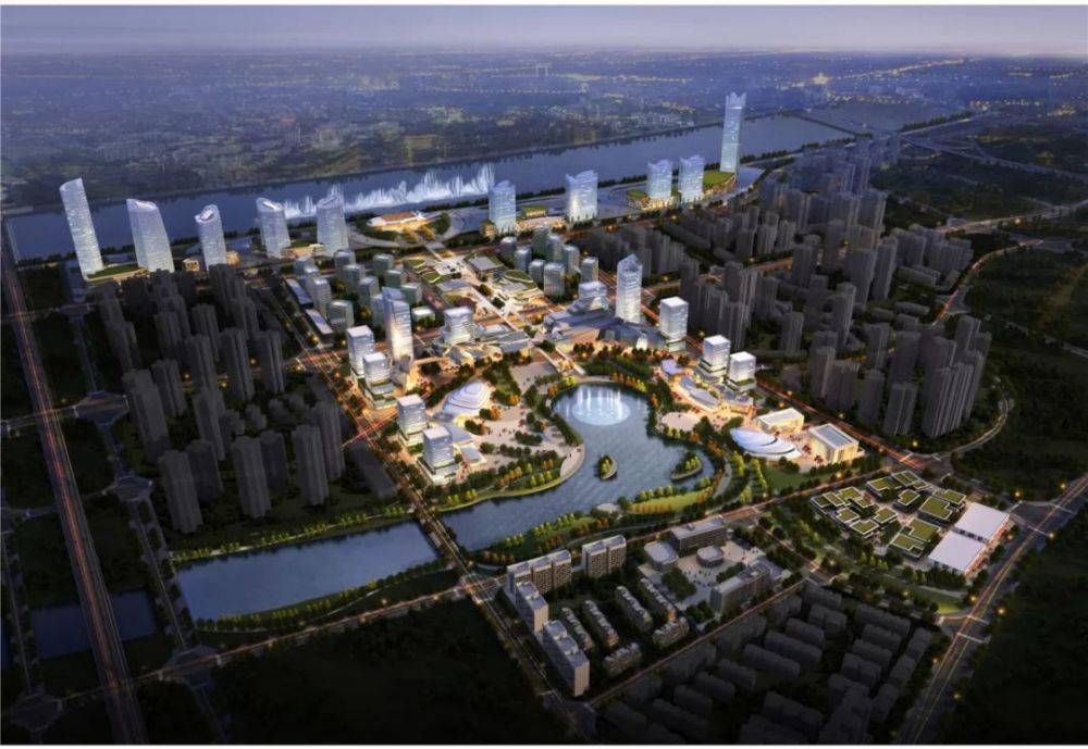 南充龙门最新建设图，城市发展的壮丽景象